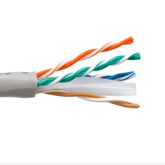 Cat. 6 CMR UTP Solid Ethernet Bulk Cable 550MHz Gray
