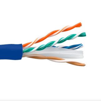 Cat. 6 CMR UTP Solid Ethernet Bulk Cable 550MHz Blue