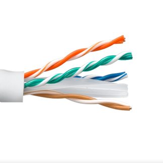 Cat. 6 UTP Stranded Ethernet Bulk Cable 550MHz White