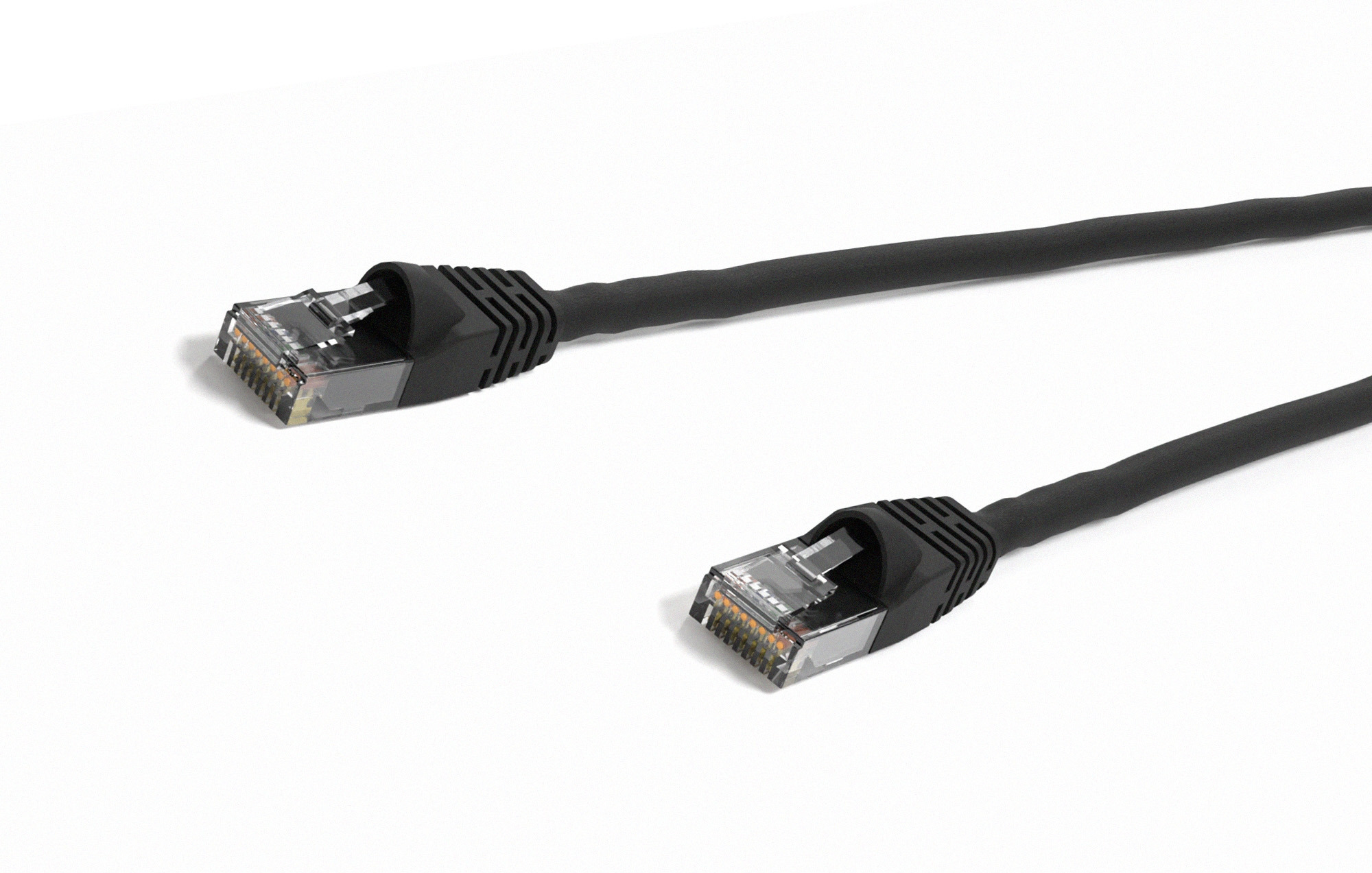 Black Cat 6 UTP Patch Cable - Image 2