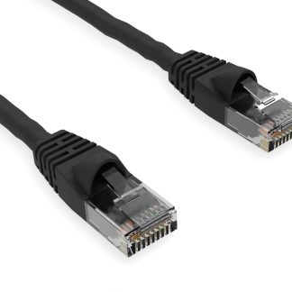Black Cat 6 UTP Patch Cable