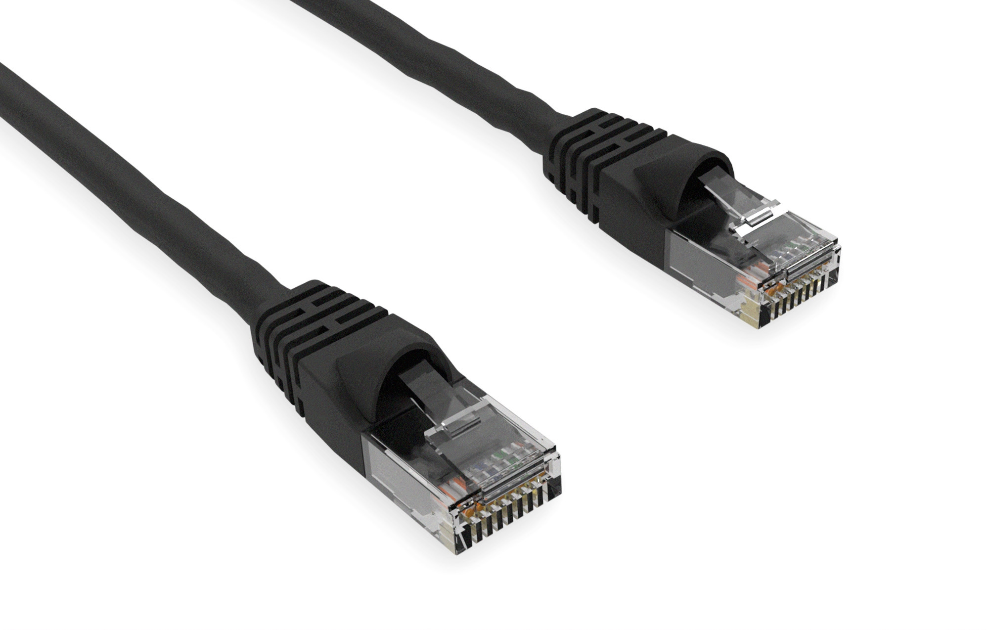 Black Cat 6 UTP Patch Cable