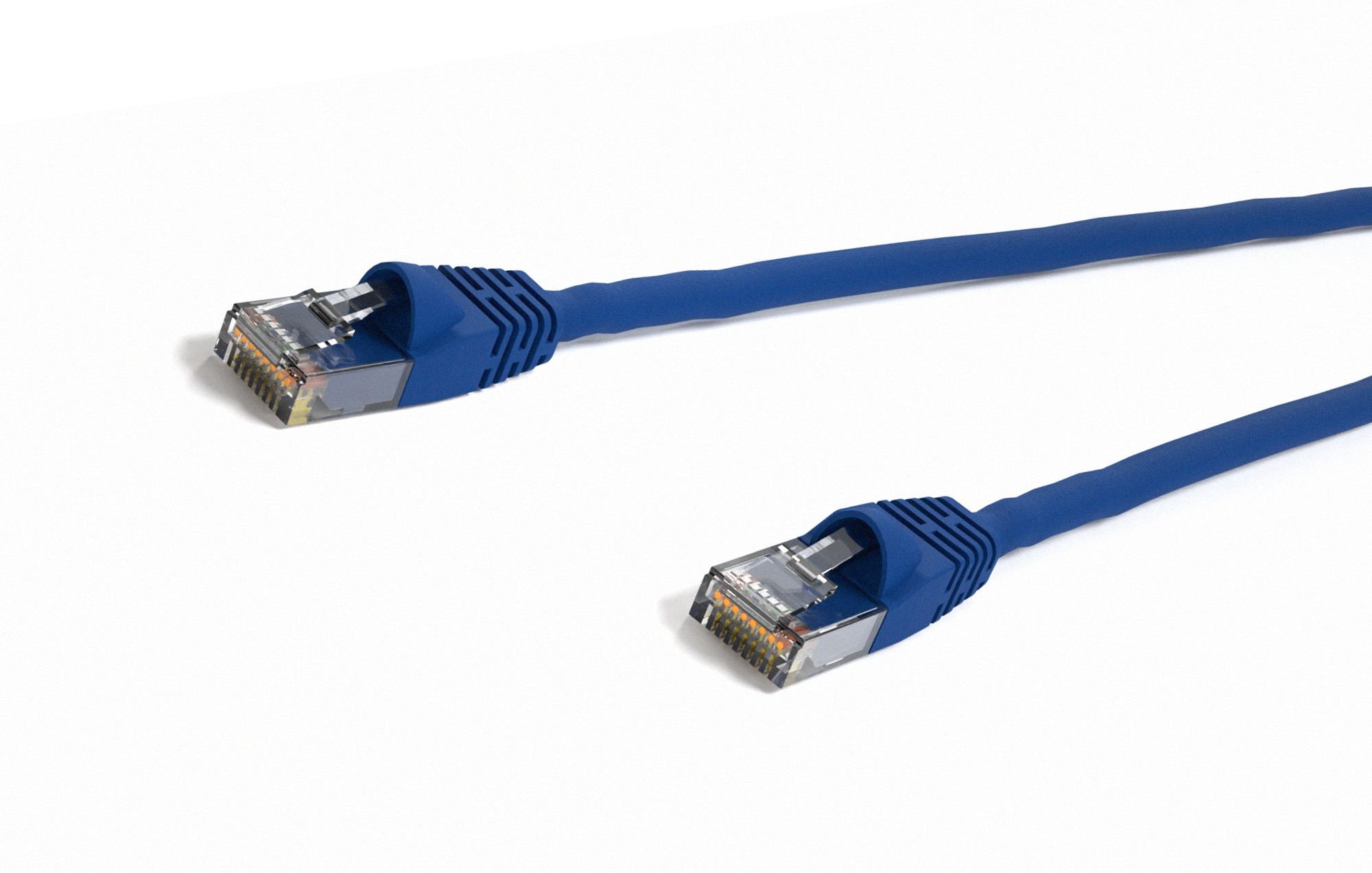 Blue Cat 6 UTP Patch Cable - Image 2
