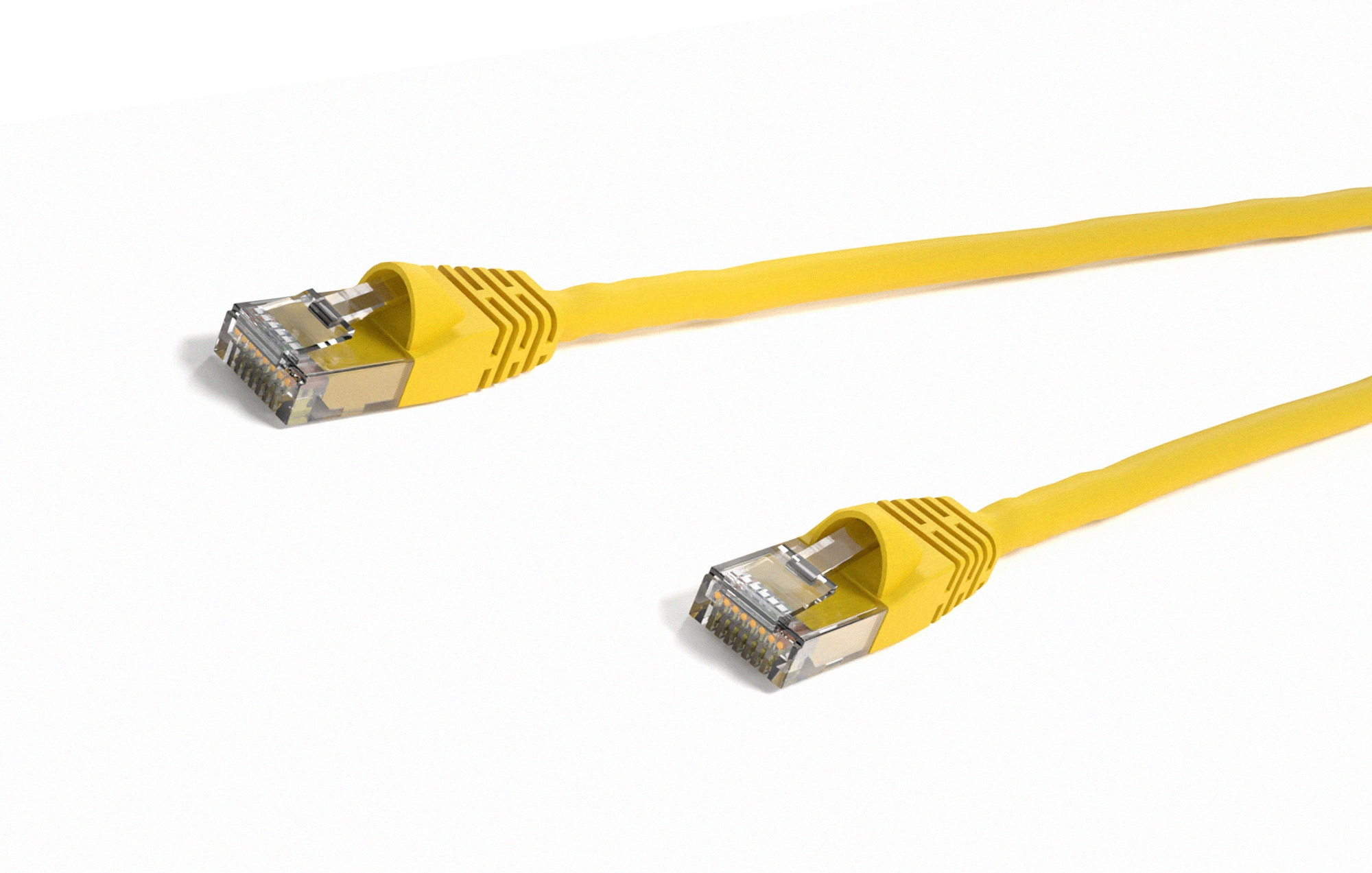 Yellow Cat 6 UTP Patch Cable - Image 2