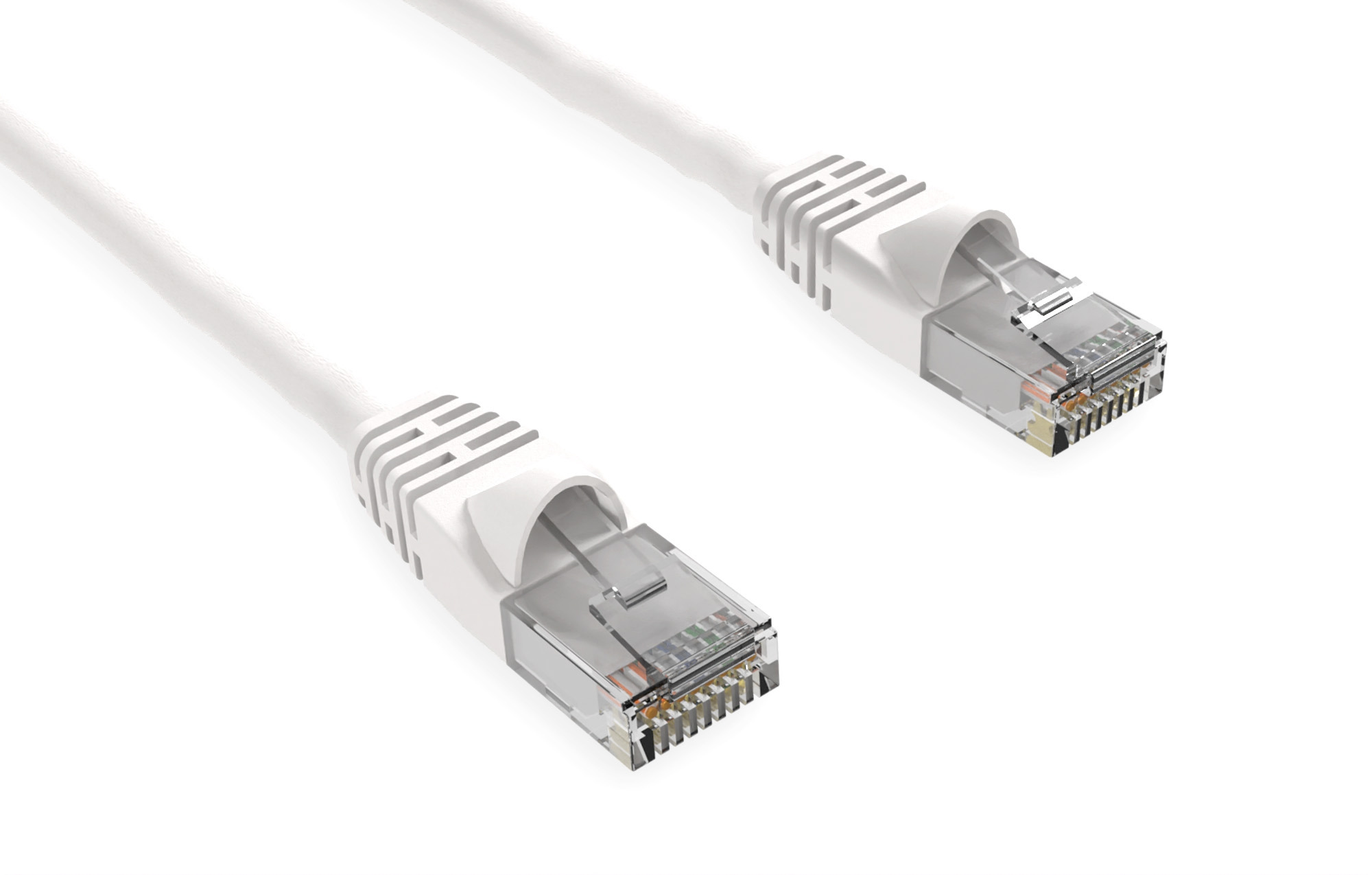 White Cat 6 UTP Patch Cable