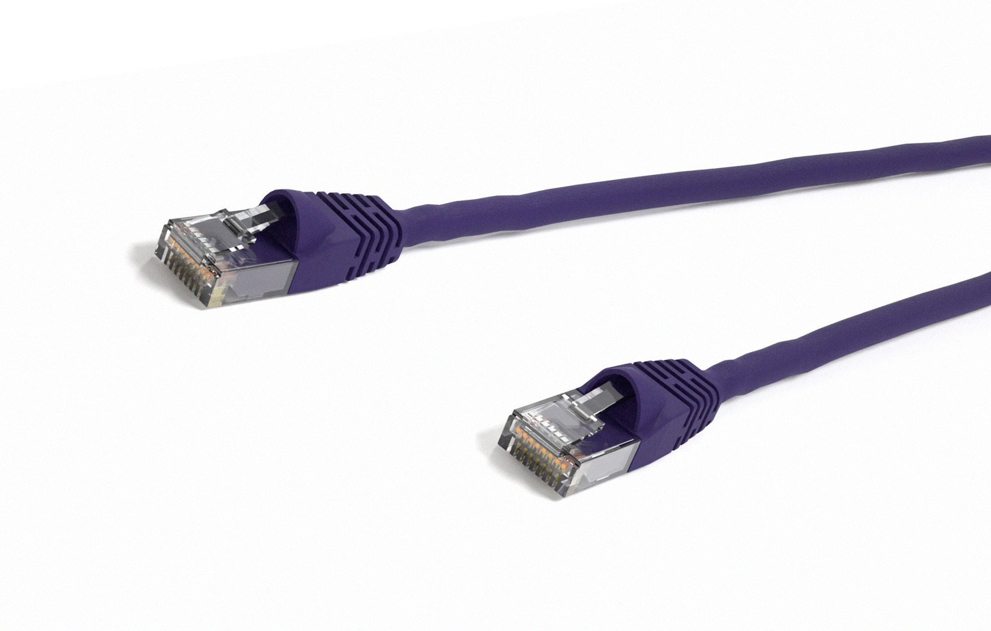 Purple Cat 6 UTP Patch Cable - Image 2