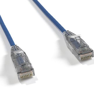 Blue Slim Cat 6 UTP Patch Cable