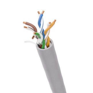 Cat. 6 UTP CMP Plenum Gray Ethernet Bulk Cable 550MHZ