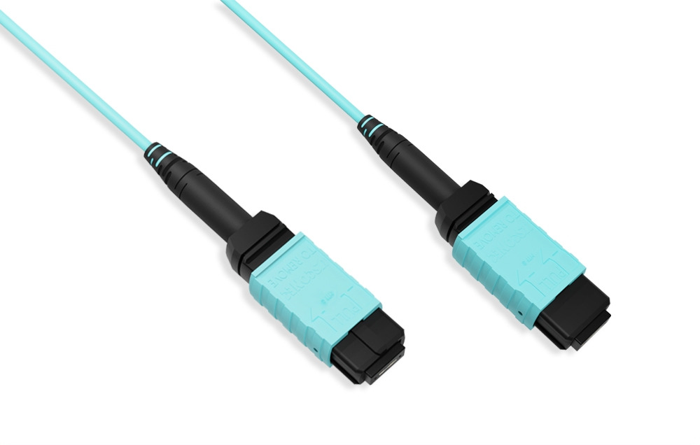 MTP OM4 Multi-Mode 12 Fibers Trunk Cable Type A