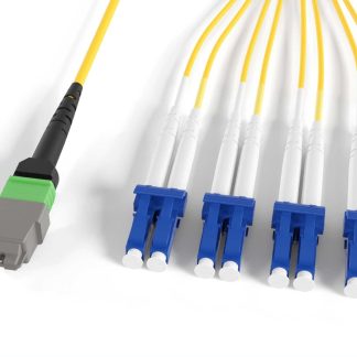 MTP OS2 To LCU*4 Duplex Single-Mode 8 Fibers OFNP Breakout Cable Type-B