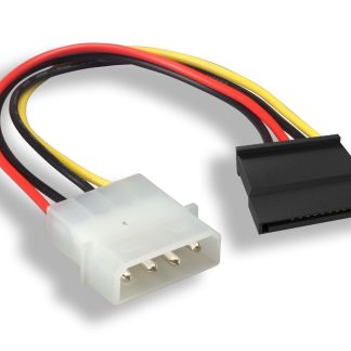 SATA 15-Pin Female to 5.25" Male DC Power Cable