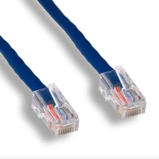 Blue Non-Booted Cat 5e UTP Patch Cable