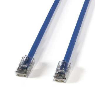 Non-Booted Blue Cat 6 UTP Patch Cable