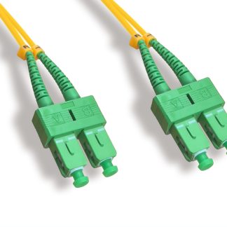 OS2 Duplex Single-Mode SC/APC to SC/APC 9 /125 Fiber Optic Cable