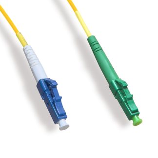 OS2 Simplex Single-Mode LC/UPC to LC/APC 9 /125 Fiber Optic Cable