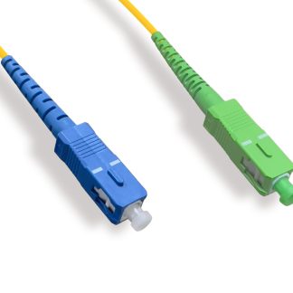 OS2 Simplex Single-Mode SC/UPC to SC/APC 9 /125 Fiber Optic Cable