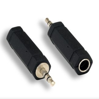 3.5mm Stereo M to 6.3mm (1/4") Stereo F Adapter