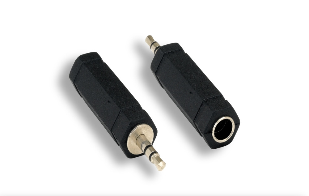 3.5mm Stereo M to 6.3mm (1/4") Stereo F Adapter