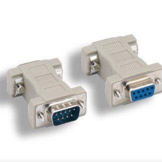 DB9 M/F Molded Null Modem Adapter