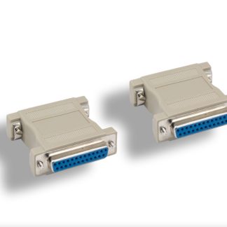 DB25 F to DB25 F Molded Gender Changer