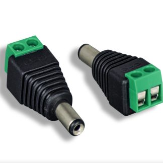 DC Male Power Plug Adapter for CCTV Camera