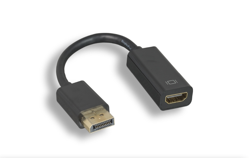 DisplayPort to HDMI Adapter w/o Latch