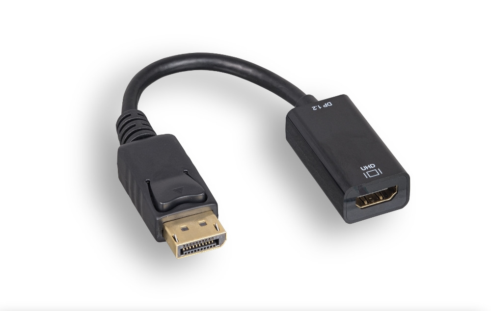 4K@60Hz DisplayPort to HDMI Active Adapter