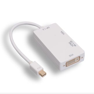 3 in 1 Mini DisplayPort to HDMI / DVI / VGA Adapter