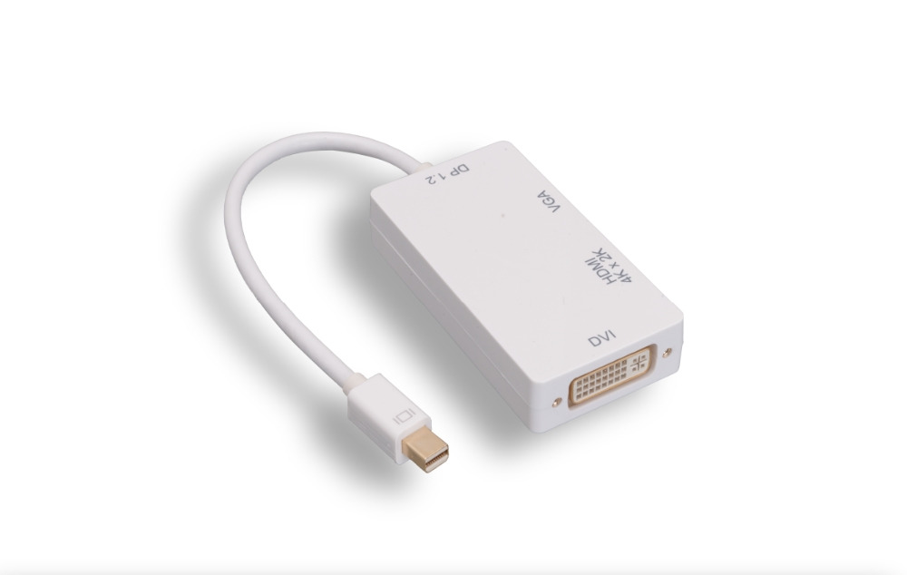 3 in 1 Mini DisplayPort to HDMI / DVI / VGA Adapter