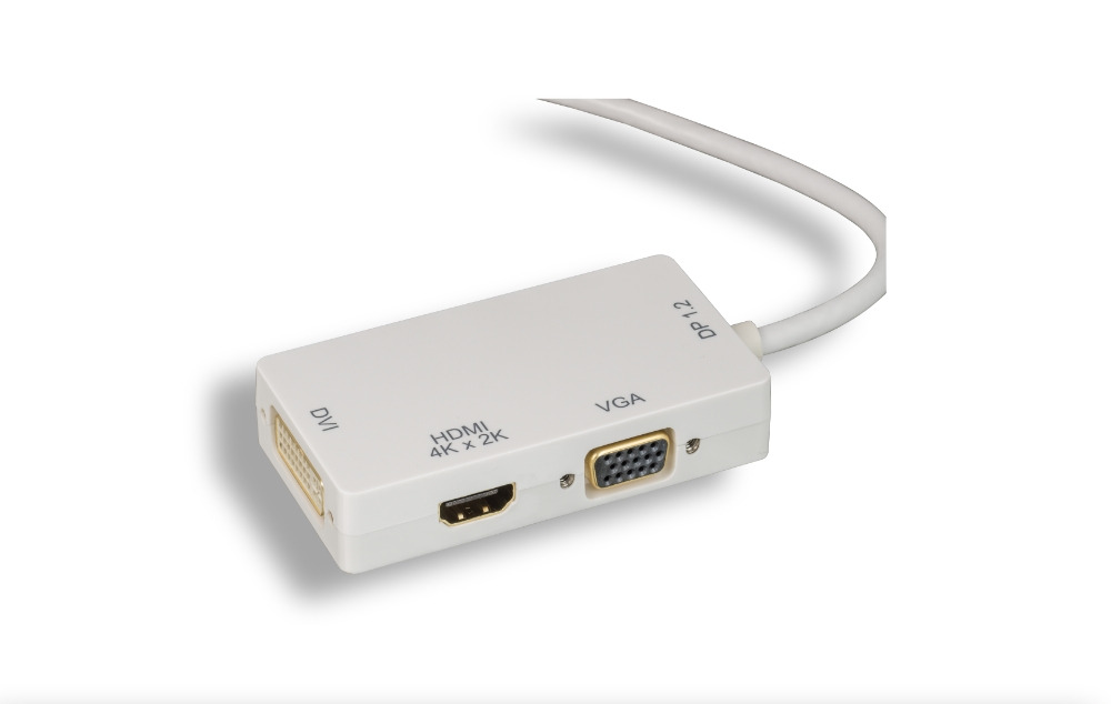 3 in 1 Mini DisplayPort to HDMI / DVI / VGA Adapter - Image 3