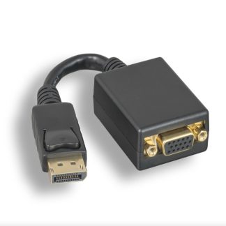 DisplayPort to VGA Adapter with Latch