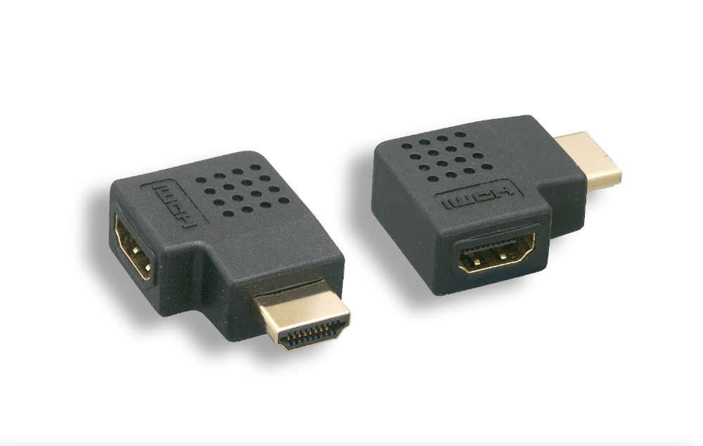 270 Degree Vertical Flat HDMI Male / Female Port Saver