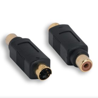 S-Video M to RCA F Adapter