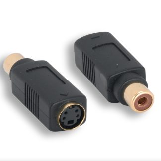 S-Video F to RCA F Adapter