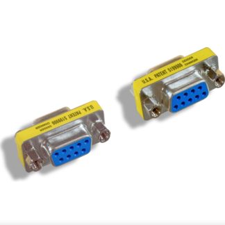 DB9 F to DB9 F Mini Gender Changer