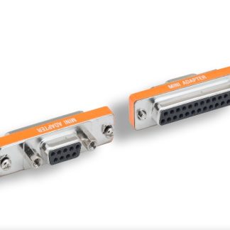 DB9 F to DB25 F AT Modem Mini Adapter