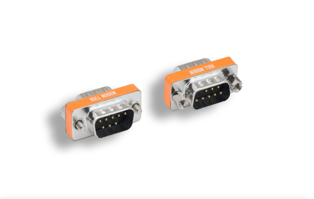 DB9 M/M Null Modem Mini Adapter