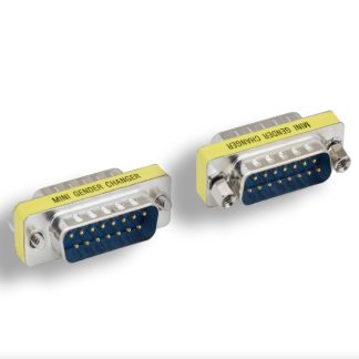 DB15 M to DB15 M Mini Gender Changer