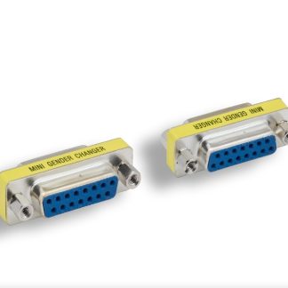 DB15 F to DB15 F Mini Gender Changer