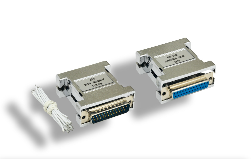 DB25 M To DB25 F RS-232 Jumper Box