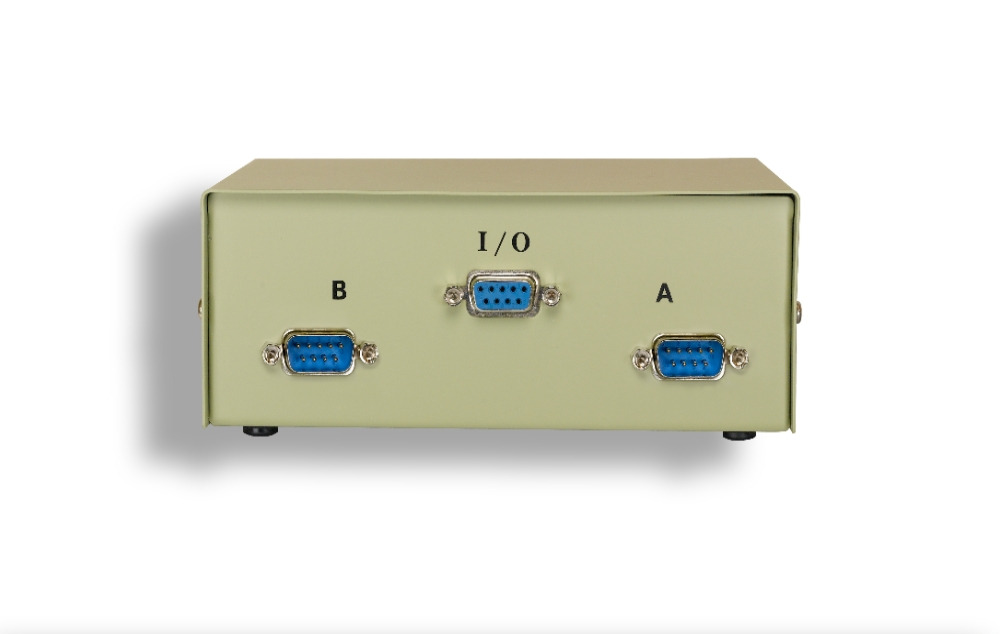 2-Way DB9 Manual Data Switch