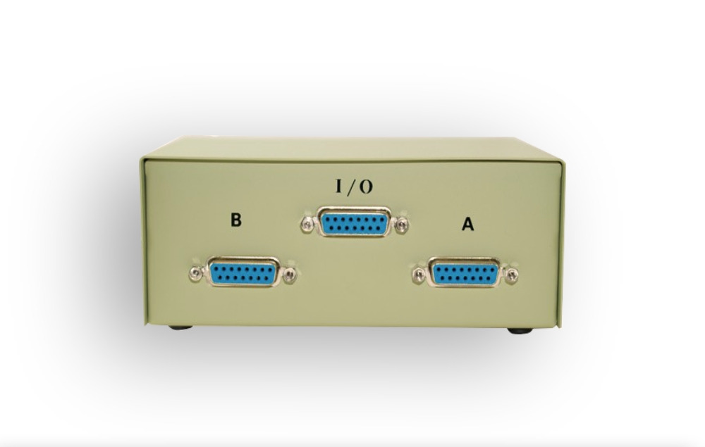 2-Way DB15 Manual Data Switch