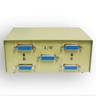 4-Way DB15 Manual Data Switch