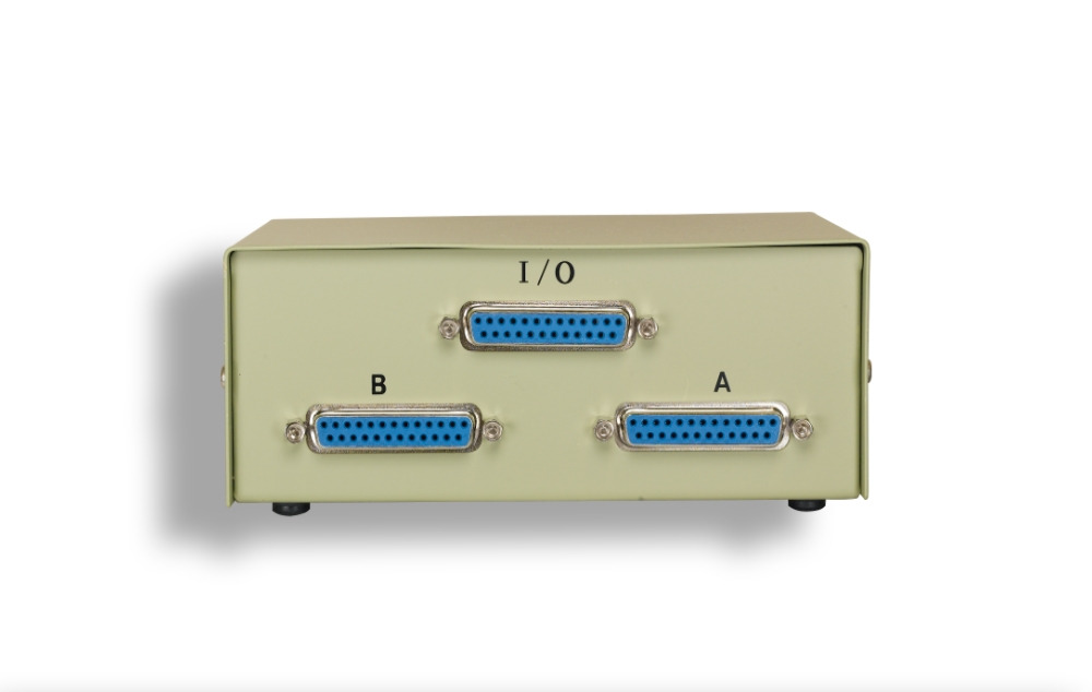 2-Way DB25 Manual Data Switch