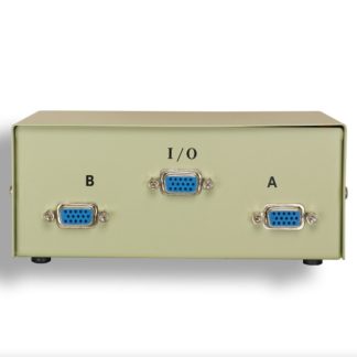 2-Way HD15 VGA Manual Data Switch