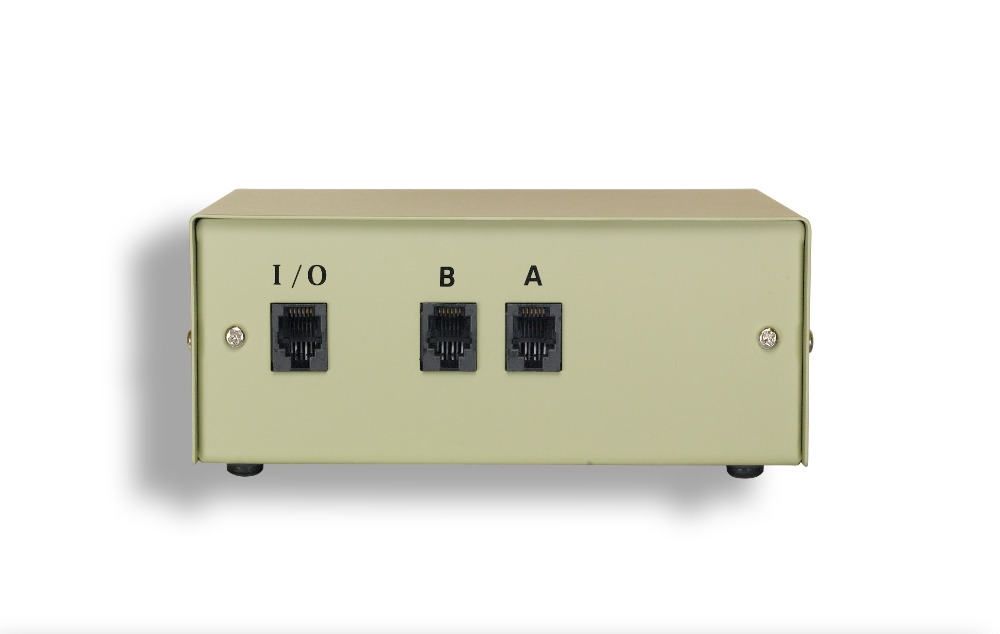 2-Way RJ11 Manual Data Switch