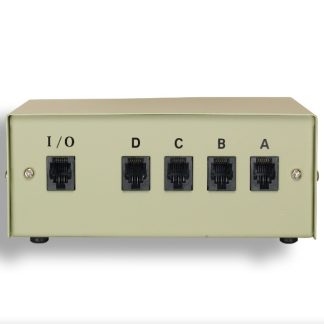 4-Way RJ11 Manual Data Switch