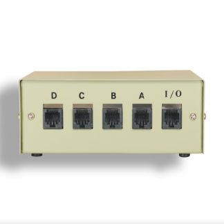 4-Way RJ45 Manual Data Switch
