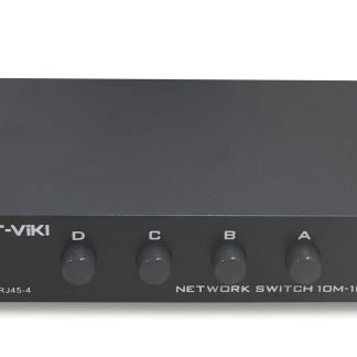 4-Way RJ45 Manual Data Switch