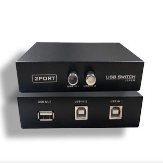 USB 2.0 1A/2B 2 Port Manual Data Switch